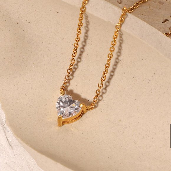 Kendall Heart Necklace - Picture 10 of 13